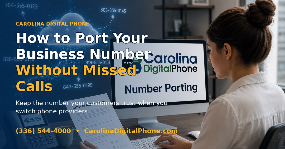 How to Port Business Numbers Without Missed Calls