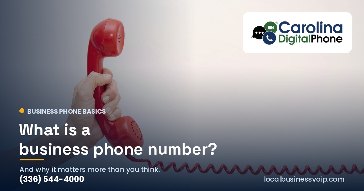 What Is a Business Phone Number?